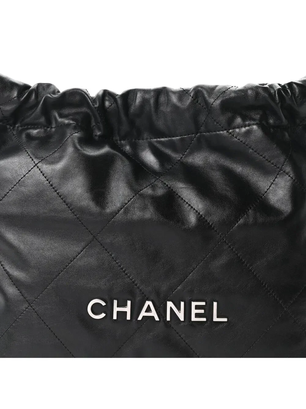 Shiny Calfskin Quilted Small Chanel 22 #333306C42B